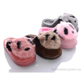 Фотография Тапки детские домашние Весна/осень M66 mix (12 пар р.25-30) "Elmob" недорого оптом от прямого поставщика