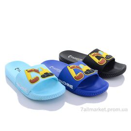 Фотография Шлепки детские летние Лето KM13 mix (12 пар р.30-35) "Elmob" недорого оптом от прямого поставщика