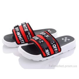 Шльопанці чоловічі пляжні Літо KC48 (10 пар р.40-45) "Elmob" недорого оптом від прямого постачальника