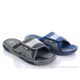 Фотография Шлепки мужские пляжные Лето N1 mix (24 пар р.40-45) "Elmob" недорого оптом от прямого поставщика