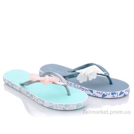 Фотография Шлепки женские облегченные Лето B1639 mix (24 пар р.36-41) "Elmob" недорого оптом от прямого поставщика