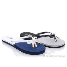 Фотография Шлепки женские облегченные Лето B1633 mix (24 пар р.36-41) "Elmob" недорого оптом от прямого поставщика