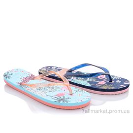 Фотография Шлепки женские облегченные Лето B1688 mix (24 пар р.36-41) "Elmob" недорого оптом от прямого поставщика