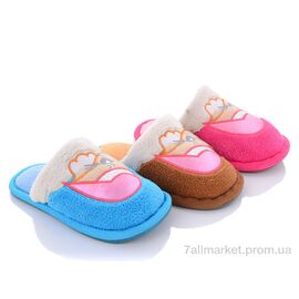 Фотография Тапки детские домашние Весна/осень BTD6 mix (12 пар р.28-33) "Elmob" недорого оптом от прямого поставщика