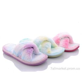 Тапки жіночі для будинку Весна/осінь LB52 mix (12 пар р.36-41) "Elmob" недорого оптом від прямого постачальника