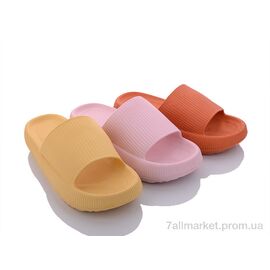 Шльопанці жіночі полегшені Літо W888 mix (12 пар р.36-41) "Elmob" недорого оптом від прямого постачальника