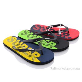 Фотография Шлепки детские летние Лето PV706 mix (24 пар р.36-41) "Elmob" недорого оптом от прямого поставщика