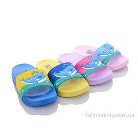 Фотография Шлепки детские летние Лето ALP17 mix (12 пар р.30-35) "Elmob" недорого оптом от прямого поставщика