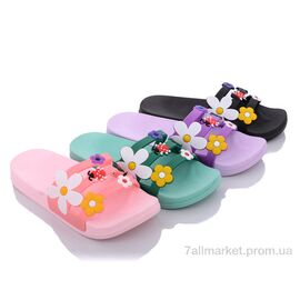 Шльопанці жіночі полегшені Літо LP50 mix (12 пар р.36-41) "Elmob" недорого оптом від прямого постачальника