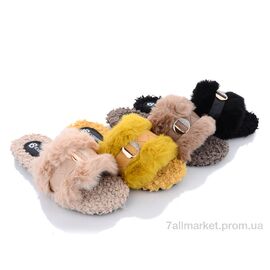 Тапки жіночі для будинку Весна/осінь DL104 mix (12 пар р.36-41) "Elmob" недорого оптом від прямого постачальника