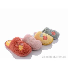 Тапки жіночі для будинку Весна/осінь LB76 mix (12 пар р.36-41) "Elmob" недорого оптом від прямого постачальника