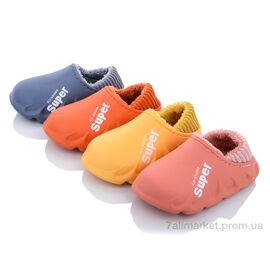 Тапки дитячі домашні Весна/осінь M131 mix (12 пар р.24-33) "Elmob" недорого оптом від прямого постачальника