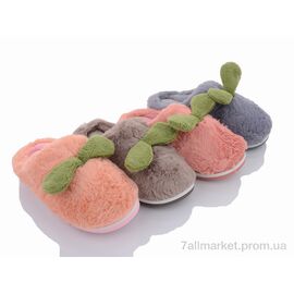 Фотография Тапки детские домашние Весна/осень M140 mix (12 пар р.30-35) "Elmob" недорого оптом от прямого поставщика