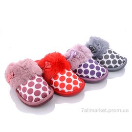 Фотография Тапки женские для дома Весна/осень L80 mix (12 пар р.36-41) "Elmob" недорого оптом от прямого поставщика