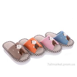 Фотография Тапки детские домашние Весна/осень M163 mix (12 пар р.24-29) "Elmob" недорого оптом от прямого поставщика