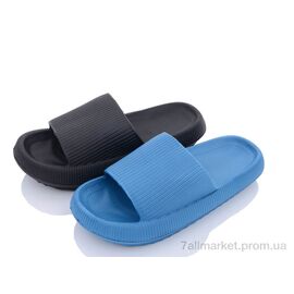 Фотография Шлепки мужские пляжные Лето W801A mix (12 пар р.40-45) "Elmob" недорого оптом от прямого поставщика