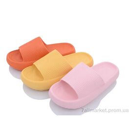 Фотография Шлепки женские облегченные Лето W801 mix (12 пар р.36-41) "Elmob" недорого оптом от прямого поставщика