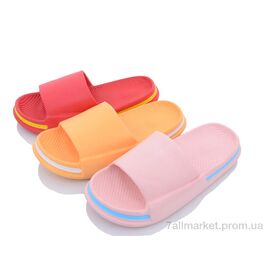 Фотография Шлепки женские облегченные Лето W805 mix (12 пар р.36-41) "Elmob" недорого оптом от прямого поставщика