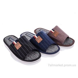 Фотография Тапки детские домашние Весна/осень L90A mix (12 пар р.36-41) "Elmob" недорого оптом от прямого поставщика