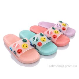 Фотография Шлепки женские облегченные Лето SU08 mix (12 пар р.36-41) "Elmob" недорого оптом от прямого поставщика