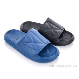 Шльопанці чоловічі пляжні Літо W779A mix (12 пар р.40-45) "Elmob" недорого оптом від прямого постачальника