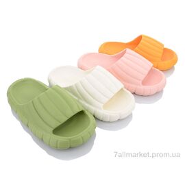 Шльопанці жіночі полегшені Літо W780 mix (12 пар р.36-41) "Elmob" недорого оптом від прямого постачальника