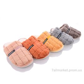 Фотография Тапки женские для дома Весна/осень ST19 mix (12 пар р.36-41) "Elmob" недорого оптом от прямого поставщика