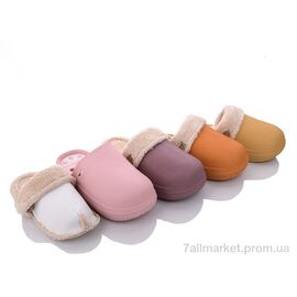 Фотография Тапки женские для дома Весна/осень W782 mix (12 пар р.35-40) "Elmob" недорого оптом от прямого поставщика
