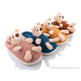 Фотография Тапки женские для дома Весна/осень ST35 mix (12 пар р.36-41) "Elmob" недорого оптом от прямого поставщика