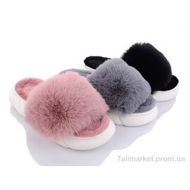 Тапки жіночі для будинку Весна/осінь PL16 mix (12 пар р.36-41) "Elmob" недорого оптом від прямого постачальника