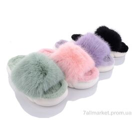 Фотография Тапки женские для дома Весна/осень PL17 mix (12 пар р.36-41) "Elmob" недорого оптом от прямого поставщика