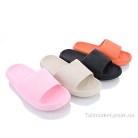 Фотография Шлепки женские облегченные Лето W814 mix (12 пар р.36-41) "Elmob" недорого оптом от прямого поставщика