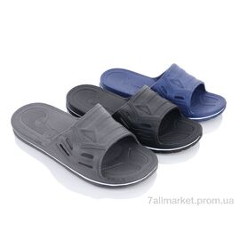 Фотография Шлепки мужские пляжные Лето LP56 mix (24 пар р.40-45) "Elmob" недорого оптом от прямого поставщика