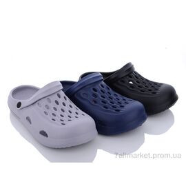 Фотография Кроксы мужские легкие Лето CR09 mix (12 пар р.40-45) "Elmob" недорого оптом от прямого поставщика