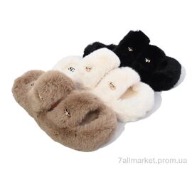 Фотография Тапки женские для дома Весна/осень PL48A-5 mix (12 пар р.36-41) "Elmob" недорого оптом от прямого поставщика