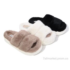 Фотография Тапки женские для дома Весна/осень PL47A mix (12 пар р.36-41) "Elmob" недорого оптом от прямого поставщика