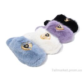 Фотография Тапки женские для дома Весна/осень L1823 mix (12 пар р.36-41) "Elmob" недорого оптом от прямого поставщика