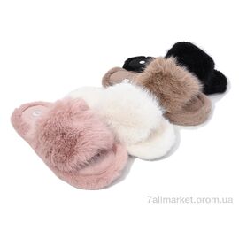 Фотография Тапки женские для дома Весна/осень L1820 mix (12 пар р.36-41) "Elmob" недорого оптом от прямого поставщика