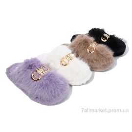 Фотография Тапки женские для дома Весна/осень L1825 mix (12 пар р.36-41) "Elmob" недорого оптом от прямого поставщика