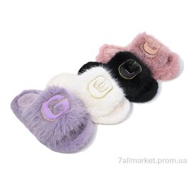 Фотография Тапки детские домашние Весна/осень L1816 mix (12 пар р.30-35) "Elmob" недорого оптом от прямого поставщика