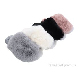 Тапки жіночі для будинку Зима L1807A mix (12 пар р.36-41) "Elmob" недорого оптом від прямого постачальника