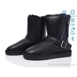 Уггі жіночі утеплені Зима 199-10 black (6 пар р.36-40) "КалориЯ" недорого оптом від прямого постачальника