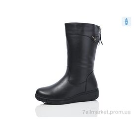 Чоботи жіночі зручні Зима Y202-1 (8 пар р.37-41) "Obuvok" недорого оптом від прямого постачальника