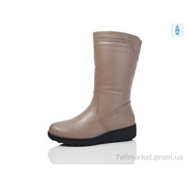 Чоботи жіночі зручні Зима Y2001-2 (8 пар р.37-41) "Obuvok" недорого оптом від прямого постачальника