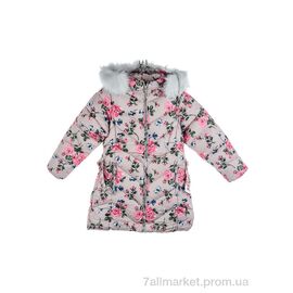 Фотография Куртка детская Зима 2792-6 beige (5 шт. р.сетка 8-16) "Мир" недорого оптом от прямого поставщика