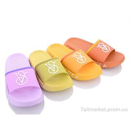 Шльопанці жіночі полегшені Літо RC27 mix (12 пар р.36-41) "Elmob" недорого оптом від прямого постачальника