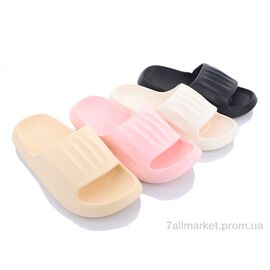 Фотография Шлепки женские облегченные Лето W838 mix (12 пар р.35-40) "Elmob" недорого оптом от прямого поставщика