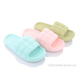 Шльопанці жіночі полегшені Літо W861A mix (12 пар р.36-41) "Elmob" недорого оптом від прямого постачальника