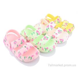 Босоніжки жіночі літні Літо W882A mix (12 пар р.36-41) "Elmob" недорого оптом від прямого постачальника