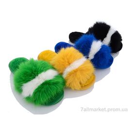 Тапки жіночі для будинку Весна/осінь L122 mix (12 пар р.36-41) "Elmob" недорого оптом від прямого постачальника